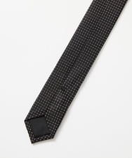 MOYTF50110 MICHEL KLEIN HOMME(ミッシェルクラン オム) レジメンタルストライプ柄ネクタイ ブラック