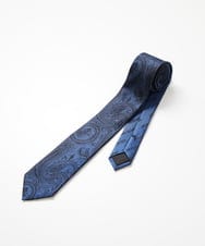 MOYTF53110 MICHEL KLEIN HOMME(ミッシェルクラン オム) ペイズリー柄ネクタイ ネイビー