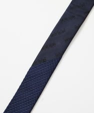 MOYTF54110 MICHEL KLEIN HOMME(ミッシェルクラン オム) ジャガード織りネクタイ ネイビー