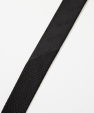 MOYTF54110 MICHEL KLEIN HOMME(ミッシェルクラン オム) ジャガード織りネクタイ ブラック