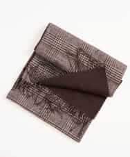 MS3AH81065 MK MICHEL KLEIN HOMME(MKミッシェルクランオム) マフラー（リバーグレンチェック） ブラウン