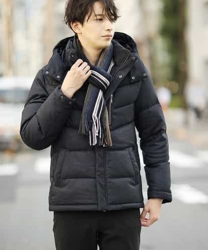 MS3AK04055 MK MICHEL KLEIN homme マフラー/ランダムストライプ
