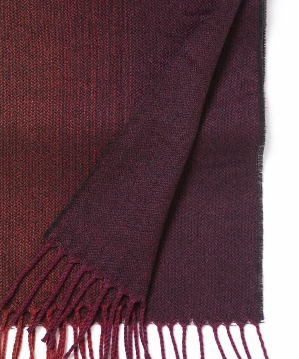 MS3AW24075 MK MICHEL KLEIN HOMME(MKミッシェルクランオム) グラデーションマフラー パープル(77)