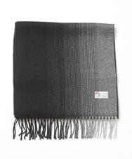 MS3AW24075 MK MICHEL KLEIN HOMME(MKミッシェルクランオム) グラデーションマフラー ブラック(94)