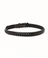 MS4AB53070 MK MICHEL KLEIN HOMME(MKミッシェルクランオム) メッシュベルト ブラック