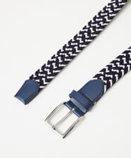 MS4AE01054 MK MICHEL KLEIN HOMME(MKミッシェルクランオム) ゴムメッシュベルト ネイビー