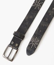 MS4AE03095 MK MICHEL KLEIN HOMME(MKミッシェルクランオム) スタッズベルト ダークグレー
