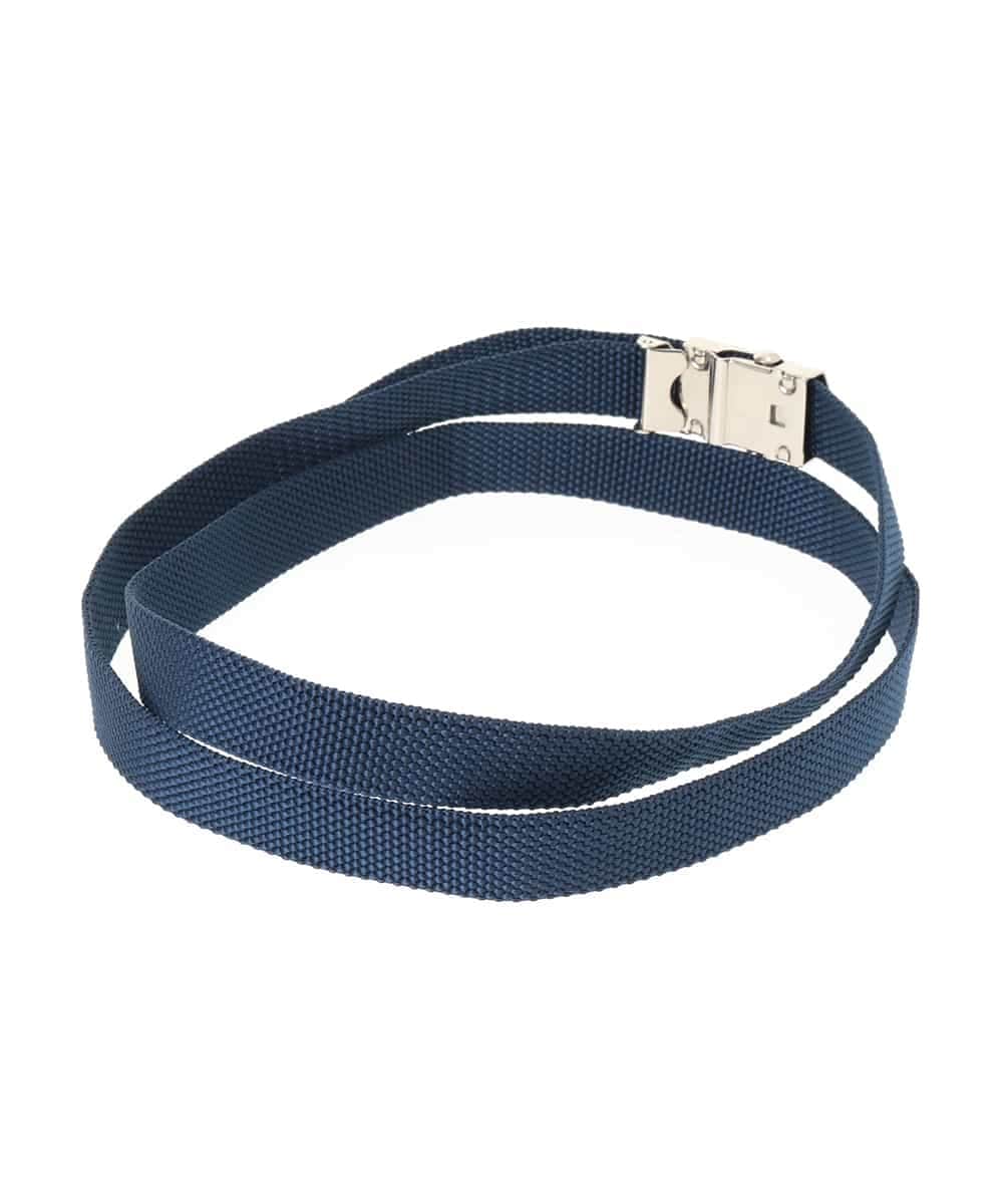 MS4FC07029 MK MICHEL KLEIN HOMME(MKミッシェルクランオム) スリムガチャベルト ネイビー