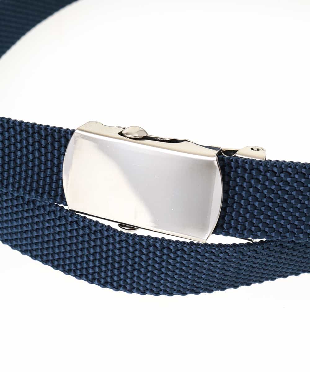 MS4FC07029 MK MICHEL KLEIN HOMME(MKミッシェルクランオム) スリムガチャベルト ネイビー