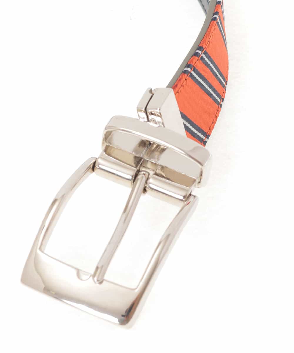 MS4GD01065 MK MICHEL KLEIN HOMME(MKミッシェルクランオム) リバーシブルベルト オレンジ