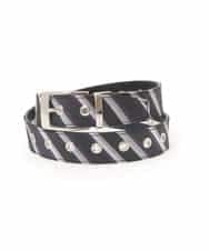MS4GD01065 MK MICHEL KLEIN HOMME(MKミッシェルクランオム) リバーシブルベルト ブラック