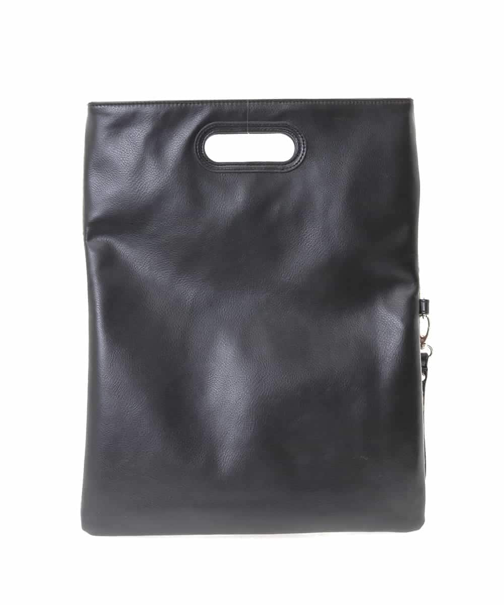 MS5AD03075 MK MICHEL KLEIN HOMME(MKミッシェルクランオム) 2WAYクラッチバッグ カーキ