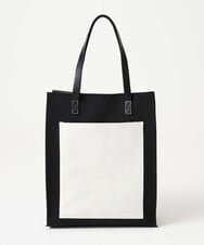 MS5AE01100 MK MICHEL KLEIN HOMME(MKミッシェルクランオム) ニットトートバッグ ブラック