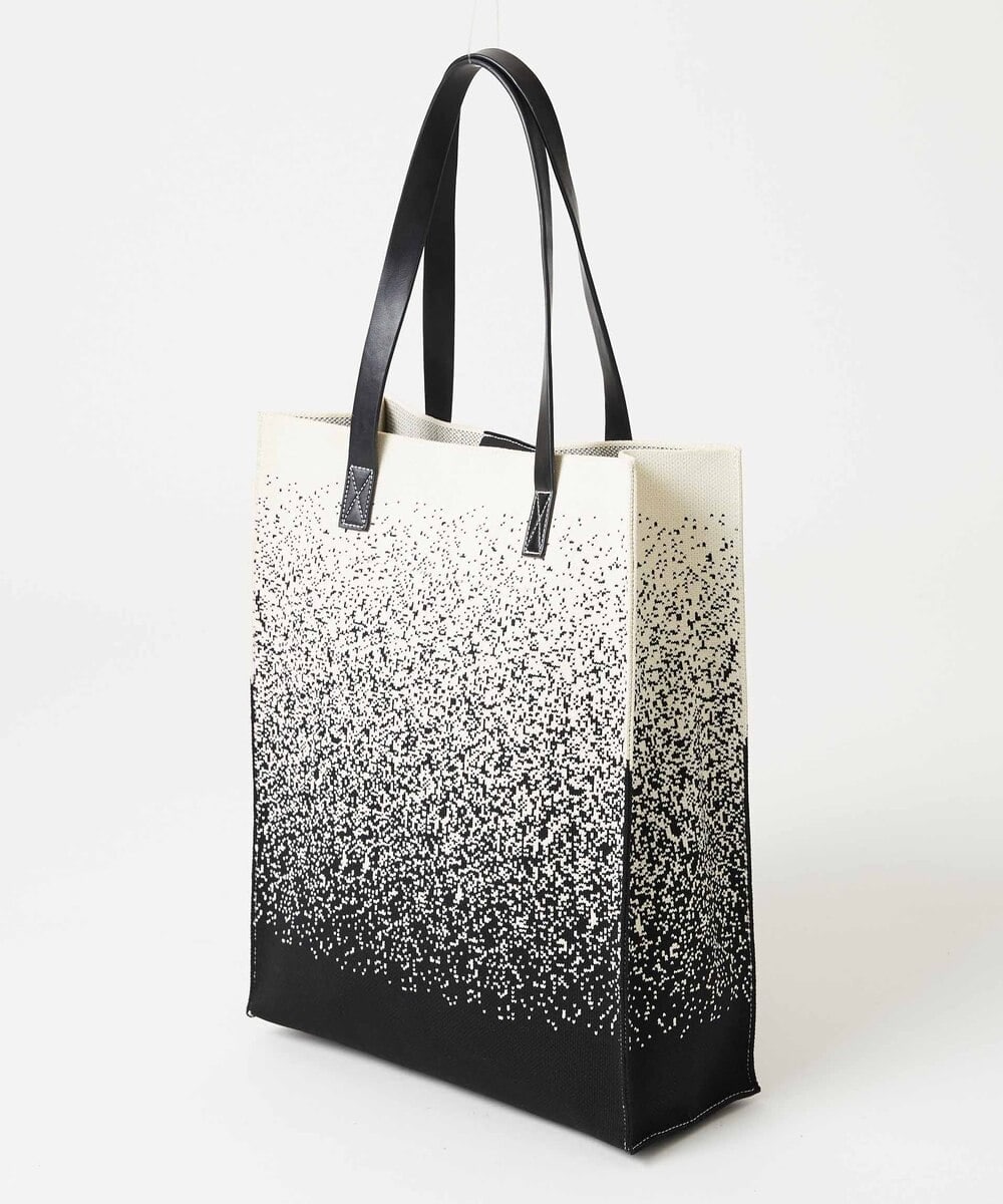 MS5AE02100 MK MICHEL KLEIN HOMME(MKミッシェルクランオム) ジャガードニットトートバッグ アイボリー
