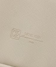 MS5AE49115 MK MICHEL KLEIN HOMME(MKミッシェルクランオム) プリーツサフィアーノボディーバッグ アイボリー