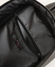 MS5AE49115 MK MICHEL KLEIN HOMME(MKミッシェルクランオム) プリーツサフィアーノボディーバッグ グレー