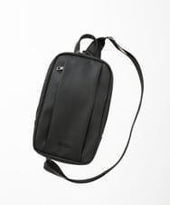 MS5AE49115 MK MICHEL KLEIN HOMME(MKミッシェルクランオム) プリーツサフィアーノボディーバッグ ブラック
