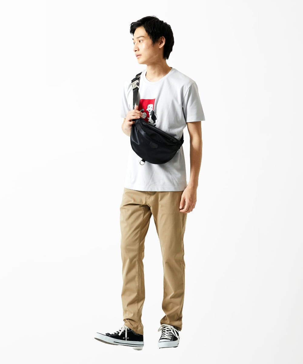 MS5AE70081 MK MICHEL KLEIN HOMME(MKミッシェルクランオム) ボディバッグ / 高密度ナイロン ブラック