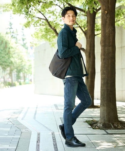 MS5AE71100 MK MICHEL KLEIN HOMME ワンショルダーバッグ / 高密度ナイロン　