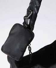 MS5AE71100 MK MICHEL KLEIN HOMME(MKミッシェルクランオム) ワンショルダーバッグ / 高密度ナイロン　 ブラック