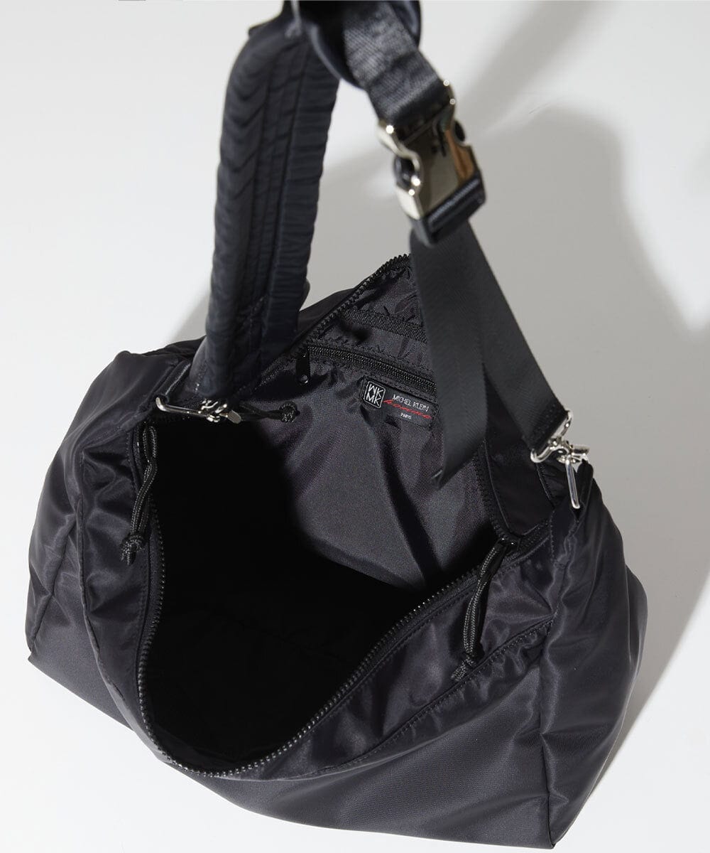 MS5AE71100 MK MICHEL KLEIN HOMME(MKミッシェルクランオム) ワンショルダーバッグ / 高密度ナイロン　 ブラック
