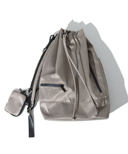 MK MICHEL KLEIN HOMME(MK ミッシェルクランオム) ボクサーバッグ / 高密度ナイロン アイボリー/白 47