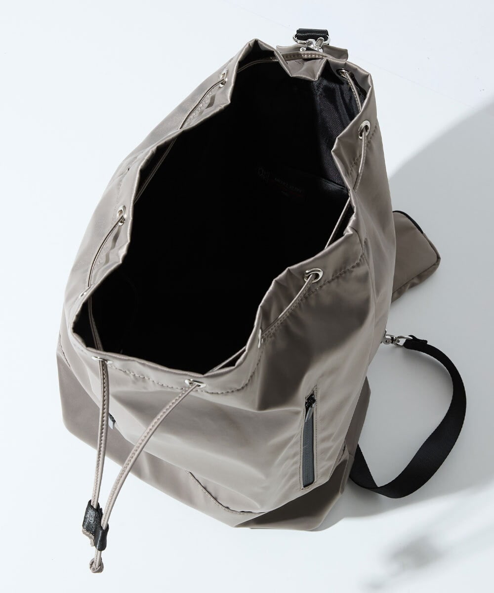 MS5AE72090 MK MICHEL KLEIN HOMME(MKミッシェルクランオム) ボクサーバッグ / 高密度ナイロン　 アイボリー