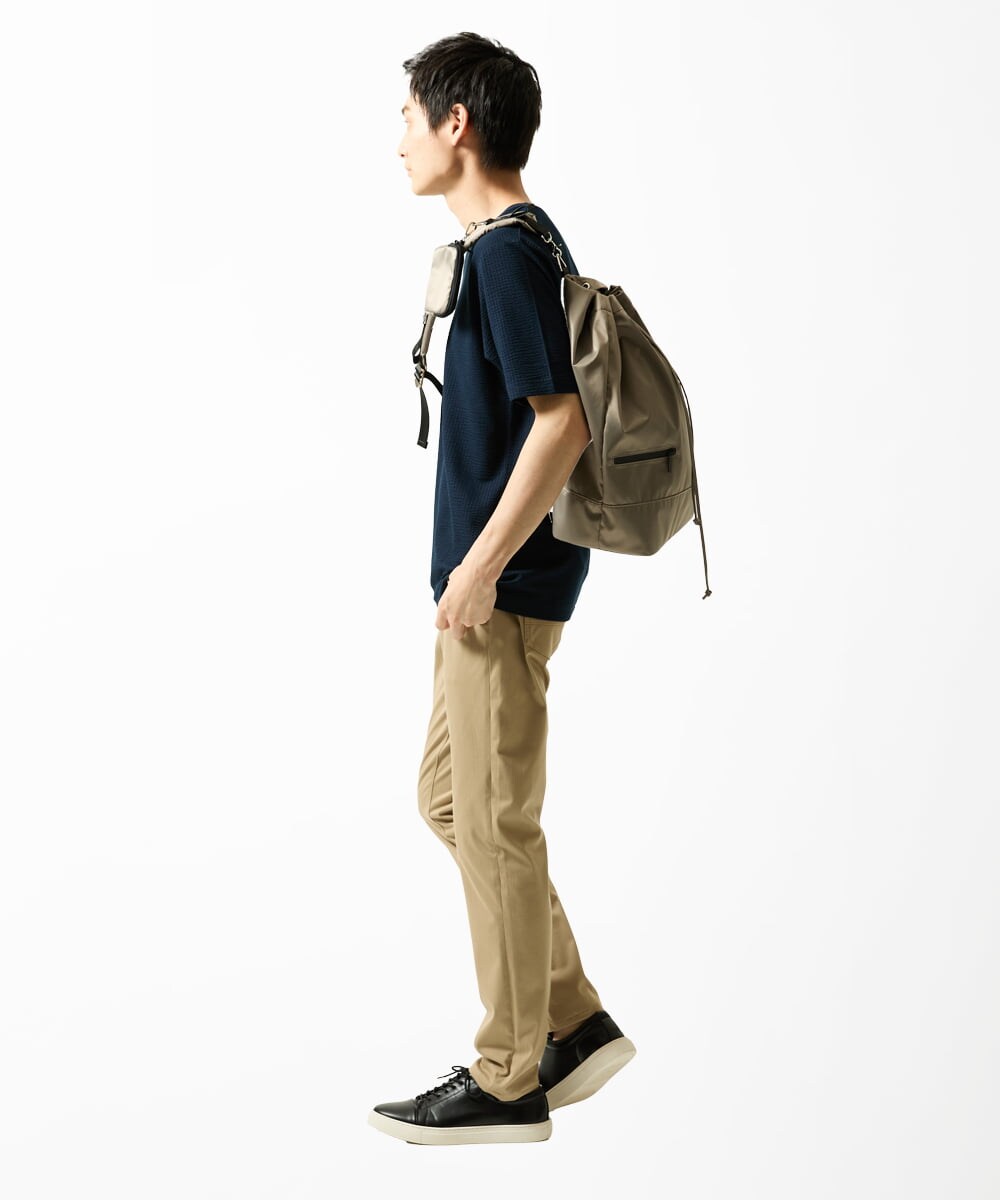 MS5AE72090 MK MICHEL KLEIN HOMME(MKミッシェルクランオム) ボクサーバッグ / 高密度ナイロン　 アイボリー