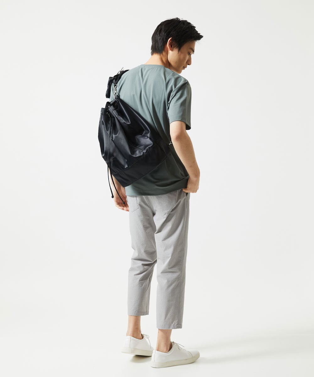 MS5AE72090 MK MICHEL KLEIN HOMME(MKミッシェルクランオム) ボクサーバッグ / 高密度ナイロン　 ブラック
