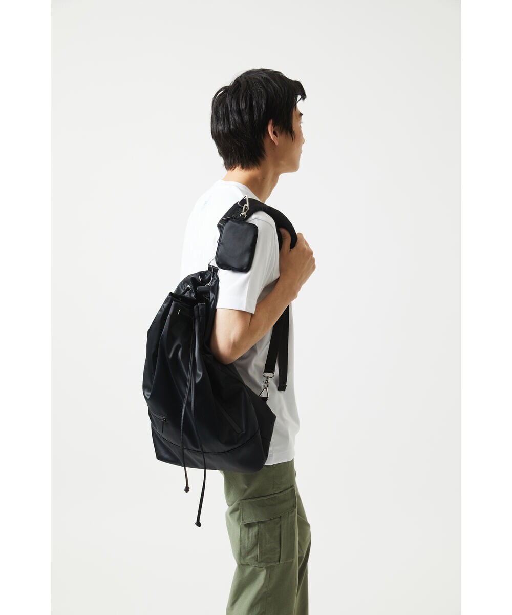 MS5AE72090 MK MICHEL KLEIN HOMME(MKミッシェルクランオム) ボクサーバッグ / 高密度ナイロン　 ブラック
