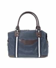 MS5DD04130 MK MICHEL KLEIN HOMME(MKミッシェルクランオム) 2WAYボストンバッグ ネイビー