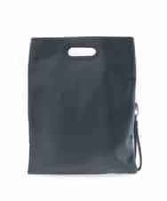 MS5GC19075 MK MICHEL KLEIN HOMME(MKミッシェルクランオム) パッチワークデザインバッグ ネイビー