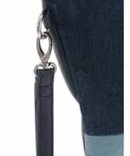 MS5GC19075 MK MICHEL KLEIN HOMME(MKミッシェルクランオム) パッチワークデザインバッグ ネイビー
