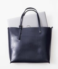 MS5GW40140 MK MICHEL KLEIN HOMME(MKミッシェルクランオム) スプリットレザー トートバッグ ブルー