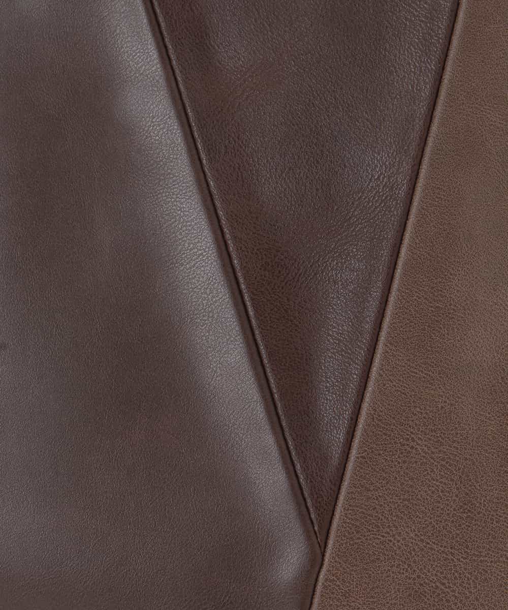 MS5JD12095 MK MICHEL KLEIN HOMME(MKミッシェルクランオム) 異素材ドッキングクラッチバック ブラウン