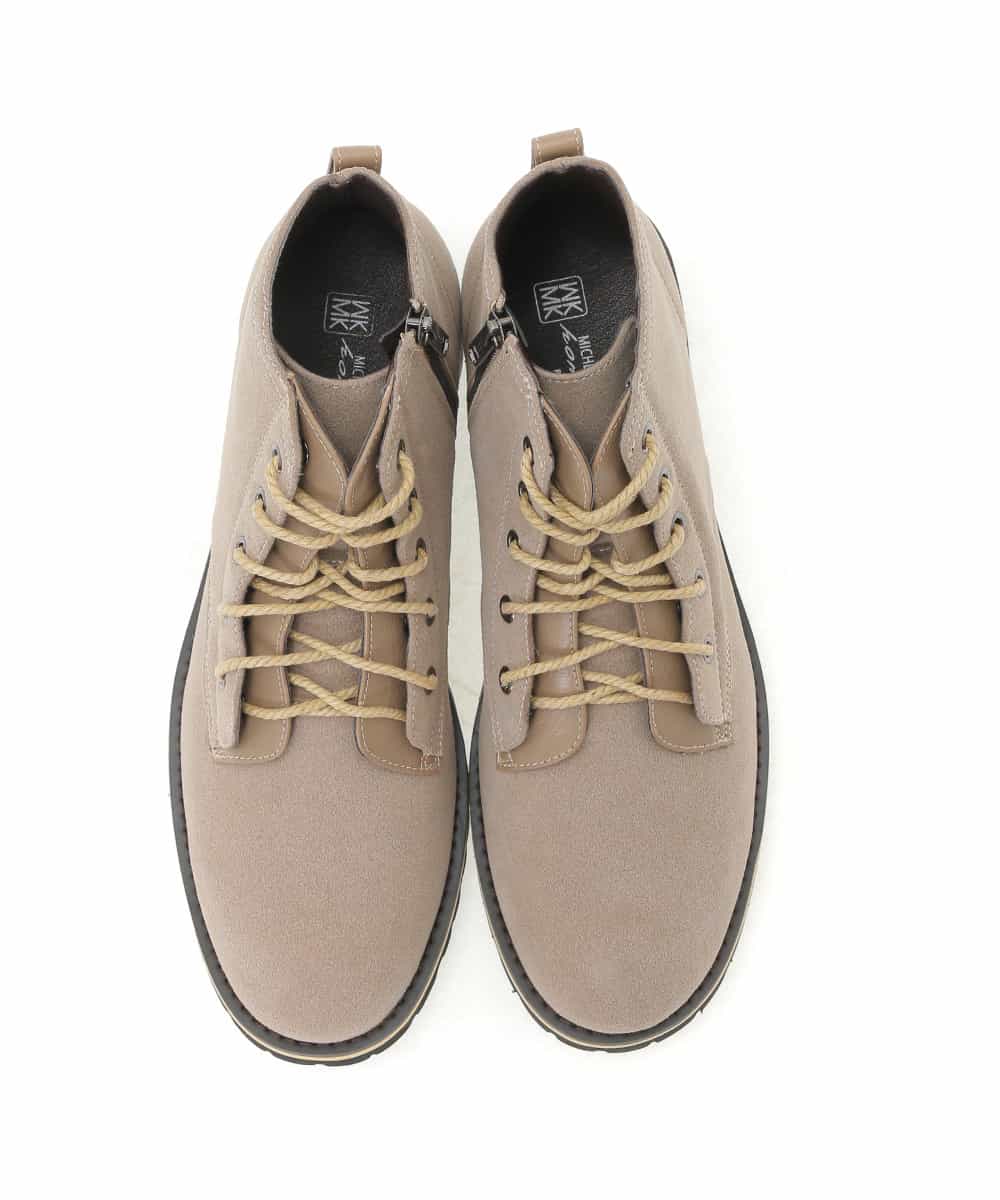 MS6AD01150 MK MICHEL KLEIN HOMME(MKミッシェルクランオム) サイドジップブーツ ベージュ