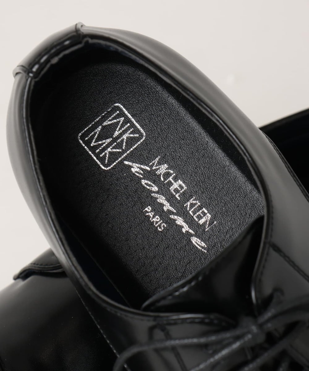 MS6AE56110 MK MICHEL KLEIN HOMME(MKミッシェルクランオム) 【超軽量】デザインストレートチップシューズ ブラック
