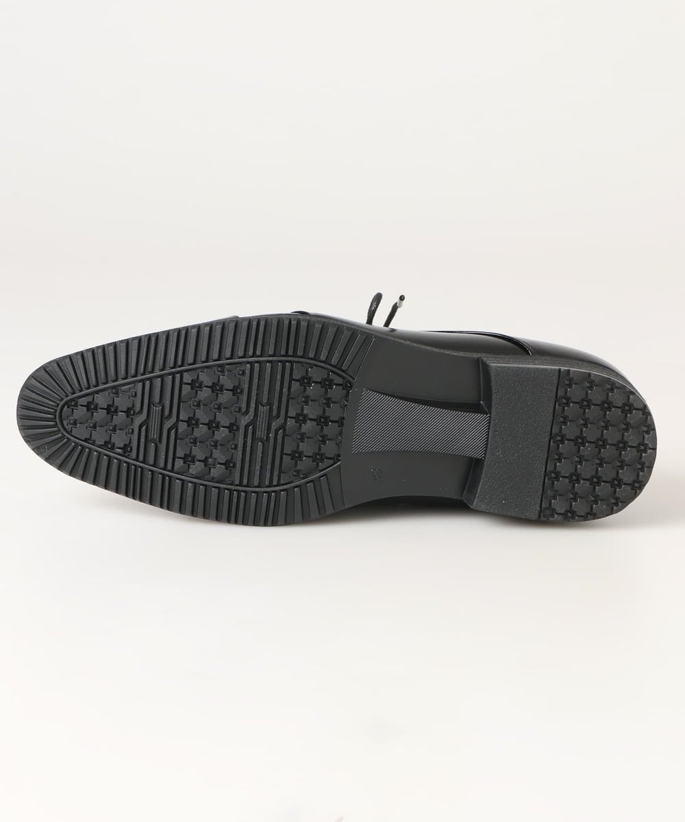 MS6AE56110 MK MICHEL KLEIN HOMME(MKミッシェルクランオム) 【超軽量】デザインストレートチップシューズ ブラック