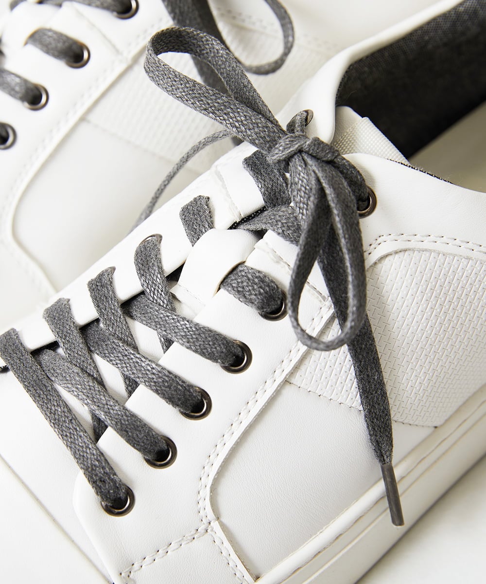 MS6AE78110 MK MICHEL KLEIN HOMME(MKミッシェルクランオム) デザインスニーカー ホワイト
