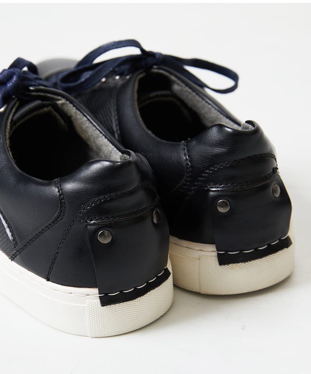 MS6AE78110 MK MICHEL KLEIN HOMME(MKミッシェルクランオム) デザインスニーカー ブラック