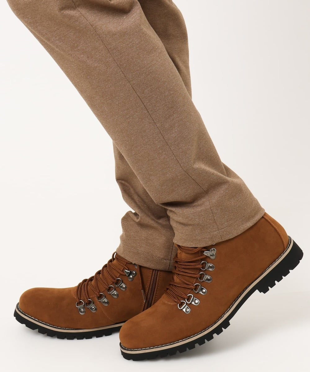 MS6AE79150 MK MICHEL KLEIN HOMME(MKミッシェルクランオム) ハイソールマウンテンブーツ ベージュ