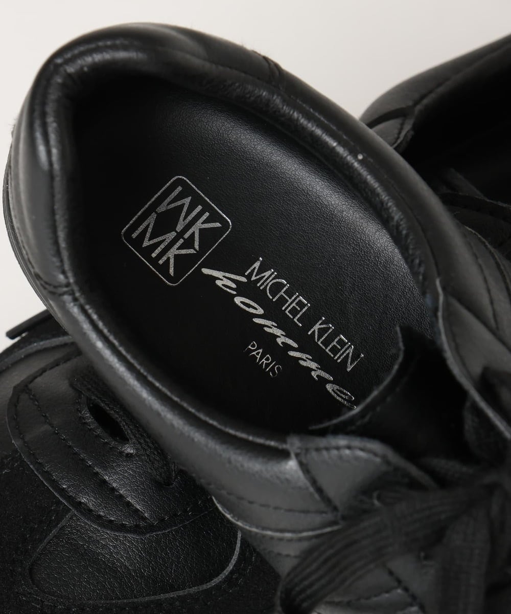 MS6AE80090 MK MICHEL KLEIN HOMME(MKミッシェルクランオム) ジャーマントレーナー ブラック