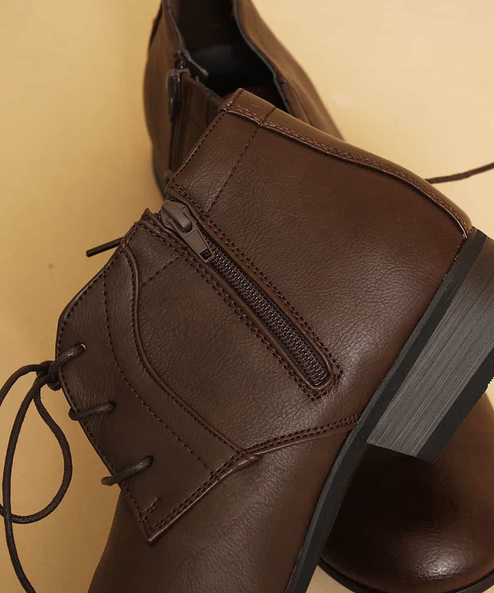 MS6CL29100 MK MICHEL KLEIN HOMME(MKミッシェルクランオム) シューズ／ショートブーティー ブラウン