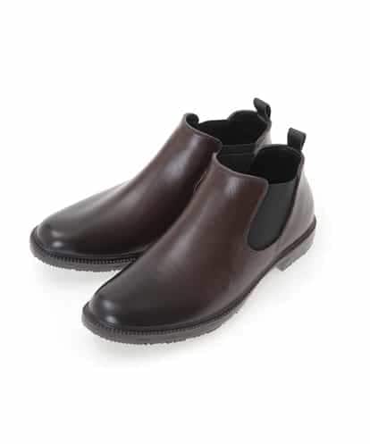 MK MICHEL KLEIN HOMME(エムケー ミッシェルクラン オム) サイドゴアレインブーツ ダークブラウン