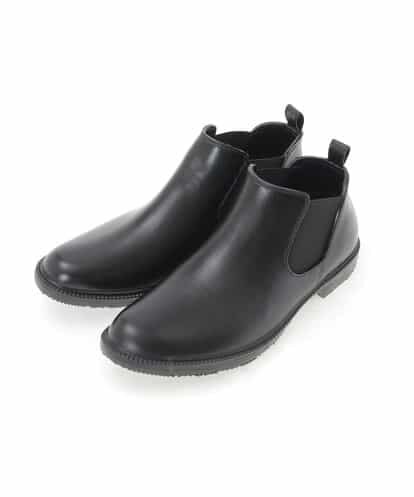 MK MICHEL KLEIN HOMME(エムケー ミッシェルクラン オム) サイドゴアレインブーツ ブラック