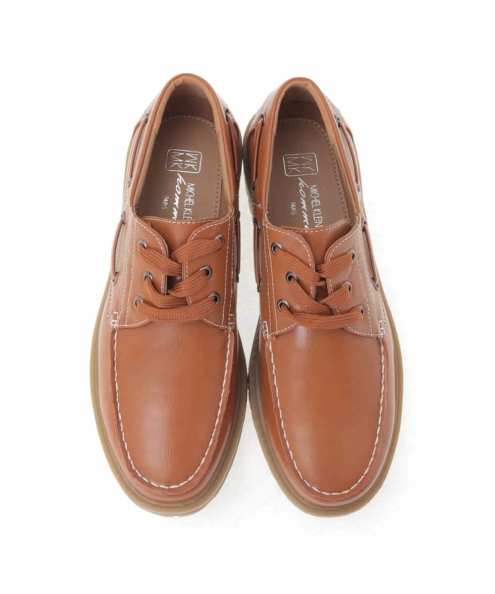 MS6DD03110 MK MICHEL KLEIN HOMME(MKミッシェルクランオム) デッキシューズ ベージュ
