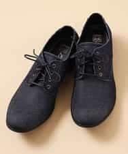 MS6DK62085 MK MICHEL KLEIN HOMME(MKミッシェルクランオム) インディゴプレーントゥ シューズ ネイビー