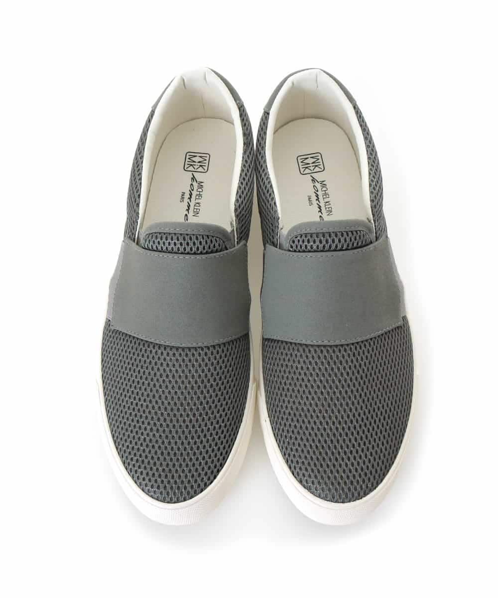 MS6FA13110 MK MICHEL KLEIN HOMME(MKミッシェルクランオム) メッシュスニーカー グレー