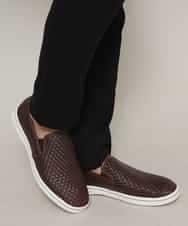 MS6FK43085 MK MICHEL KLEIN HOMME(MKミッシェルクランオム) イントレスリッポン ブラウン