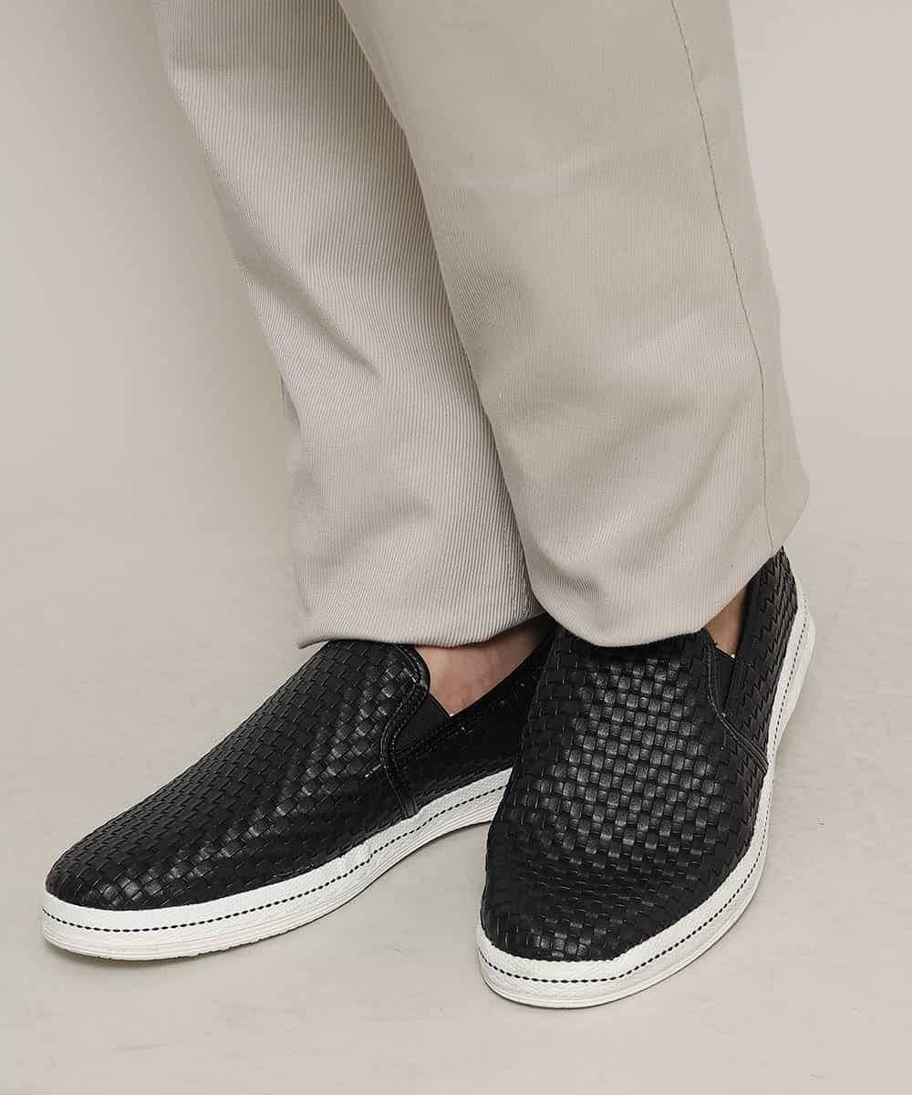 MS6FK43085 MK MICHEL KLEIN HOMME(MKミッシェルクランオム) イントレスリッポン ブラック